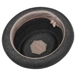 Robstown Toyo Pork Pie Strohhut By Stetson -Seeberger || Stetson Verkaufsgeschäft Robstown Toyo Pork Pie Strohhut by Stetson anthrazit.45156 2f16