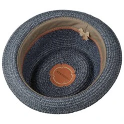 Robstown Toyo Pork Pie Strohhut By Stetson -Seeberger || Stetson Verkaufsgeschäft Robstown Toyo Pork Pie Strohhut by Stetson blau.45156 2rf2