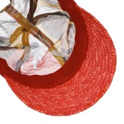 Saleva Flower Sonnencap By Seeberger -Seeberger || Stetson Verkaufsgeschäft Saleva Flower Sonnencap by Seeberger koralle.61472 2rf155