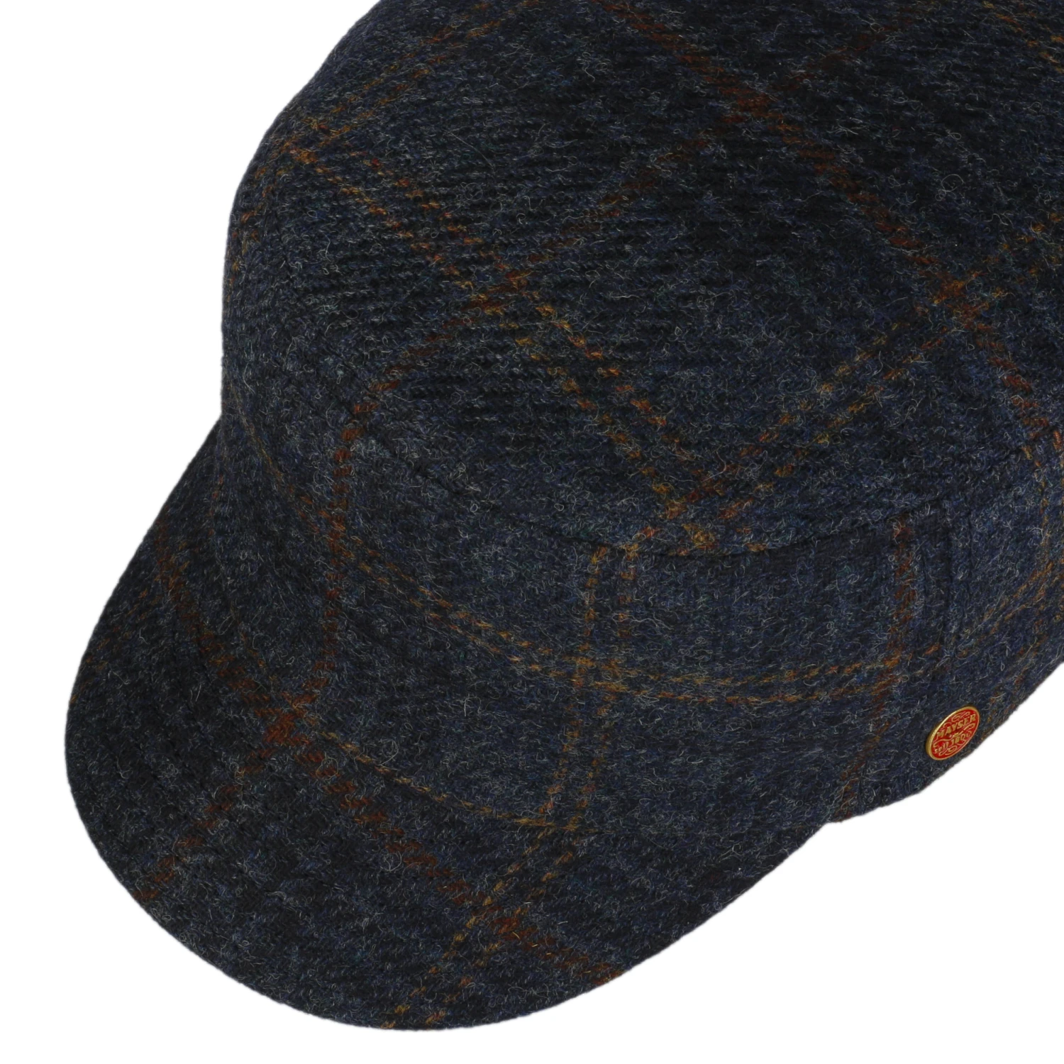 Shetland Wool Check Armycap By Mayser 3 Shetland Wool Check Armycap By Mayser