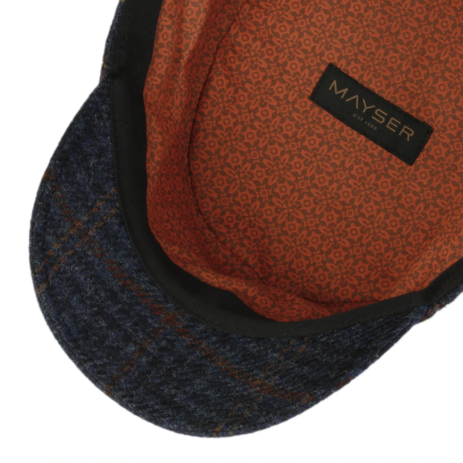 Shetland Wool Check Armycap By Mayser 4 Shetland Wool Check Armycap By Mayser – Bild 2