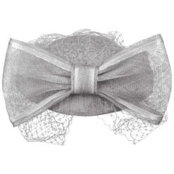 Sinamay Pillbox-Hut Mit Schleier By McBURN