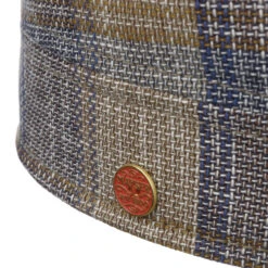 Sören Check Armycap By Mayser -Seeberger || Stetson Verkaufsgeschäft Soeren Check Armycap by Mayser beige blau.61235 4rf212