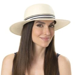 Sportive Blue Panama Schlapphut By Lierys