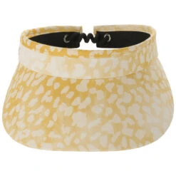 Spots Visor By Seeberger -Seeberger || Stetson Verkaufsgeschäft Spots Visor by Seeberger gelb.61495 1rf45