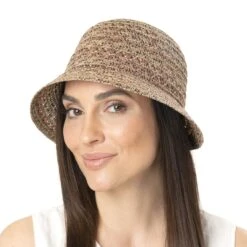 Tamika Viskose-Hanf Glockenhut By Seeberger -Seeberger || Stetson Verkaufsgeschäft Tamika Viskose Hanf Glockenhut by Seeberger.58317 7