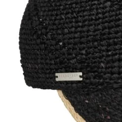 Temara Strohcap By Seeberger -Seeberger || Stetson Verkaufsgeschäft Temara Strohcap by Seeberger schwarz.64096 4rf4