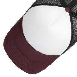 Tricolore Rapper Cap -Seeberger || Stetson Verkaufsgeschäft Tricolore Rapper Cap bordeaux.44956 1rf27