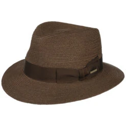 Uni Hemp Traveller Strohhut By Stetson -Seeberger || Stetson Verkaufsgeschäft Uni Hemp Traveller Strohhut by Stetson braun.60423 rf11