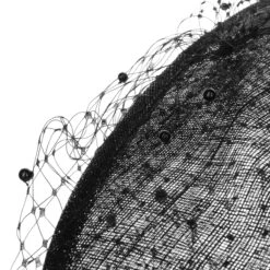 Veana Sinamay Fascinator By McBURN -Seeberger || Stetson Verkaufsgeschäft Veana Sinamay Fascinator by McBURN schwarz.62024 5rf4