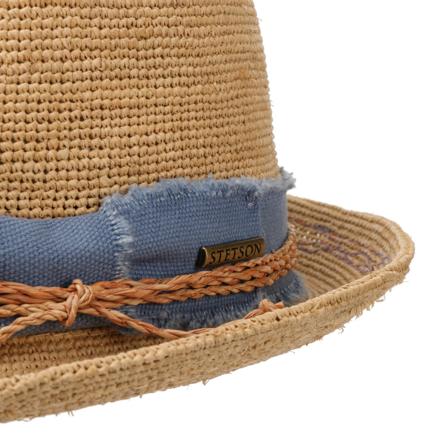 Vetalio Crochet Trilby Strohhut By Stetson 8 Vetalio Crochet Trilby Strohhut By Stetson – Bild 6